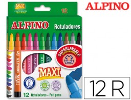 12 rotuladores Alpino Maxi